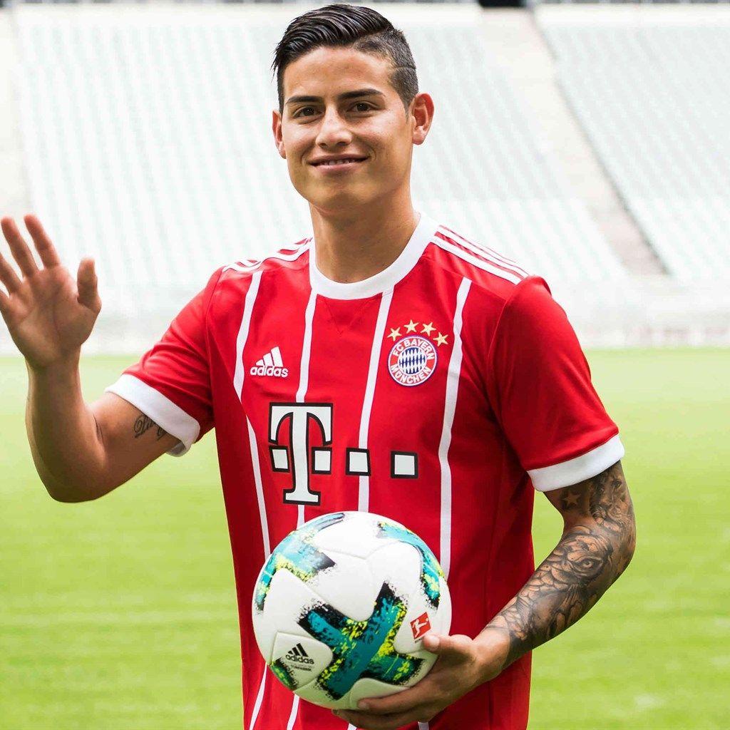 Download wallpaper James Rodriguez, 4k, football, Bayern Munich