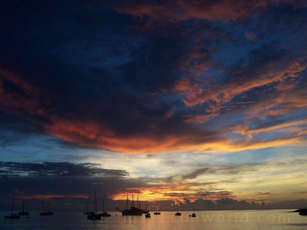 Wallpaper of Ecuador landscapes, from the Coast to Galapagos