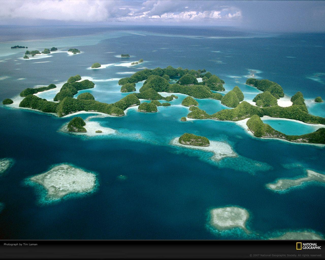 palau. Palau Picture, Islands, Aerial Photo, Download Wallpaper