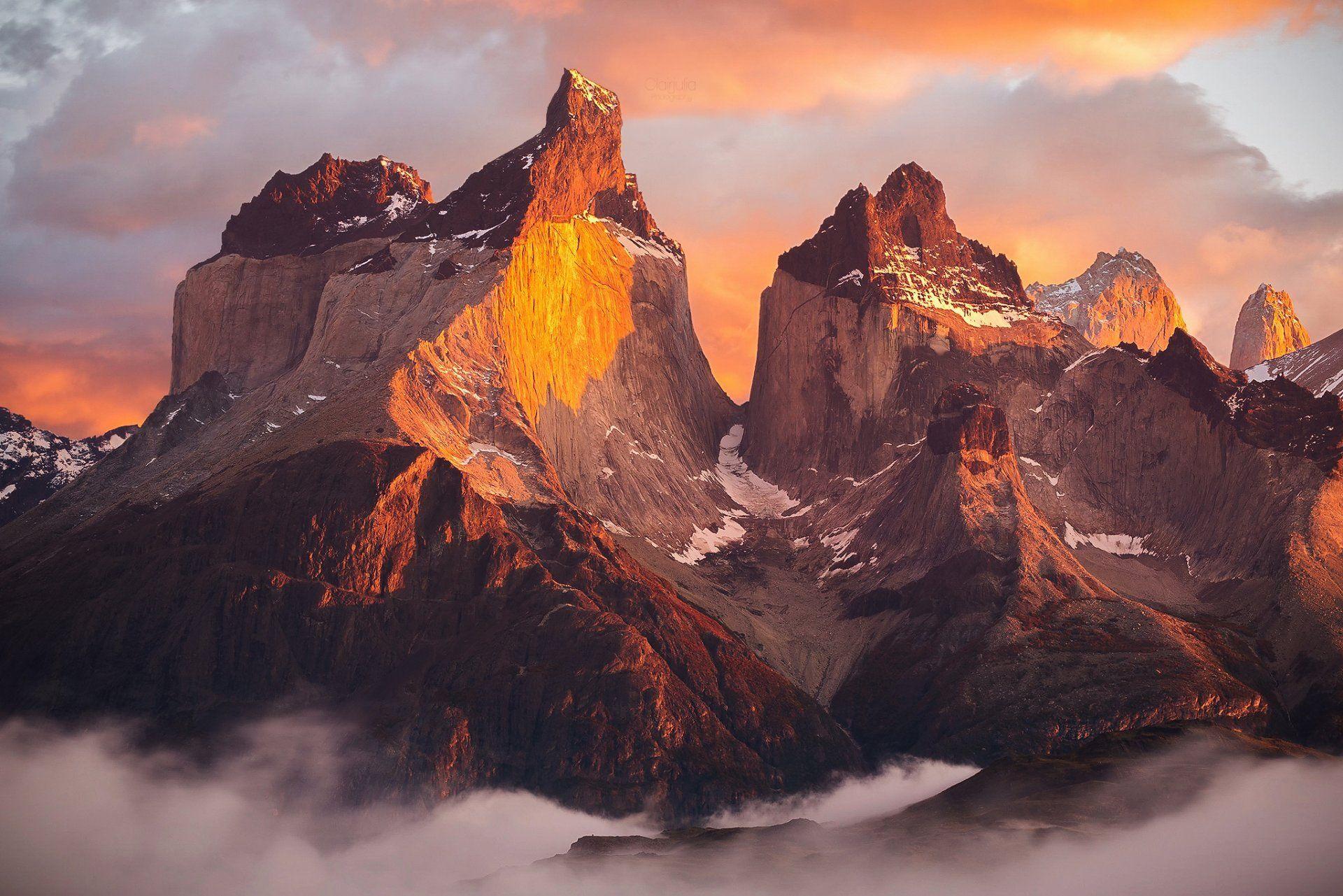 south america chile patagonia national park torres del paine