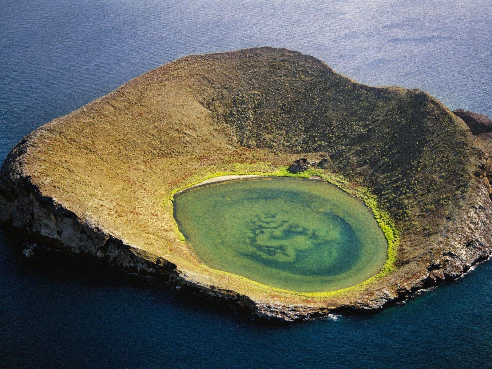 Sea Ocean Galapagos Islands Ecuador Isabela HD Background Nature