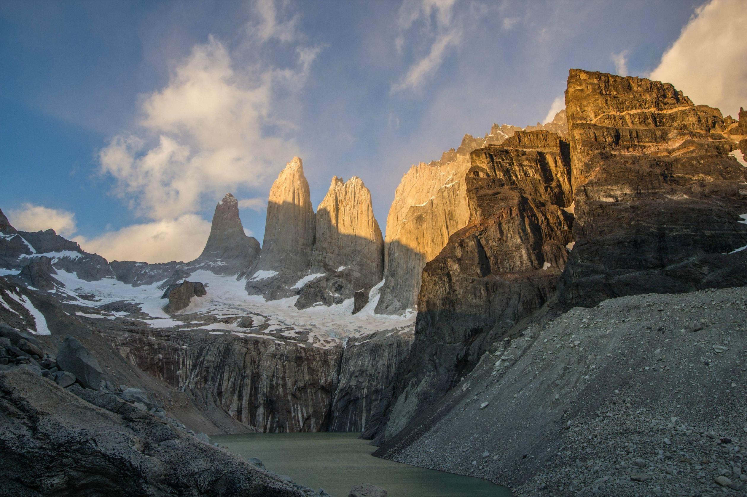 Mountains: Torres Del Paine National Park Chile Cool Mountains River