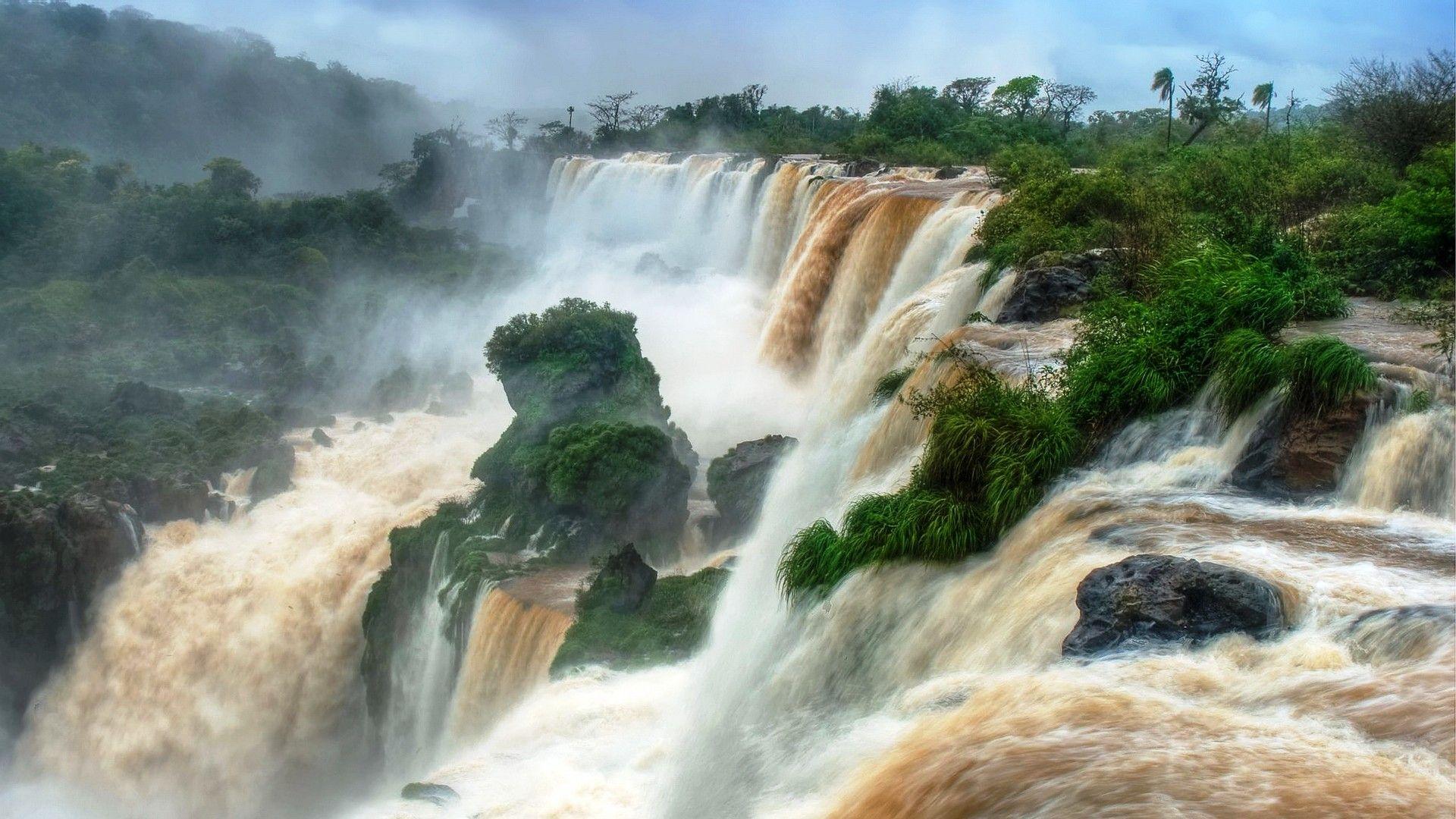 Iguazu Tag wallpaper: Falls Waterfalls Argentina America Iguazu