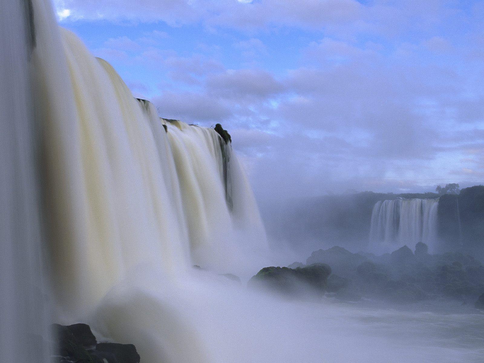 Nature: Cascades Of Iguazu Falls, Iguazu Falls National Park, Brazil