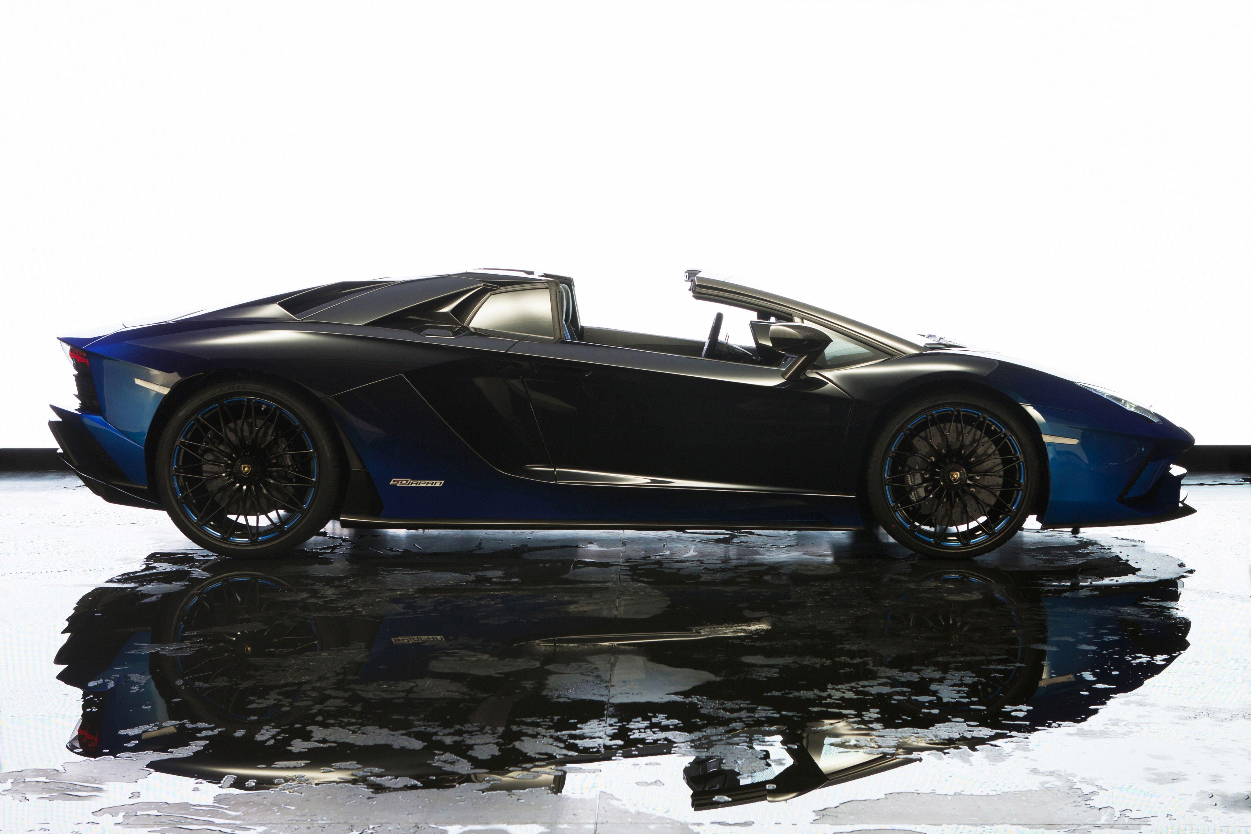 Lamborghini Aventador S Roadster 50th Anniversary Japan 2017, HD