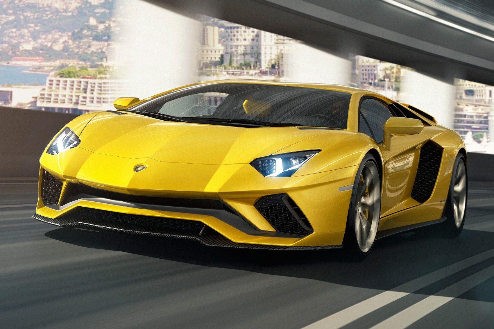New 2017 Lamborghini Aventador S unveiled