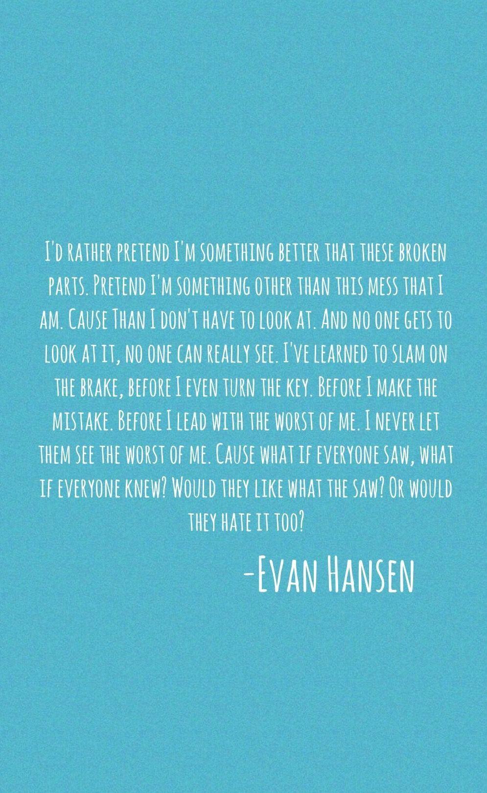 Image result for dear evan hansen aesthetic. Dear Evan Hansen