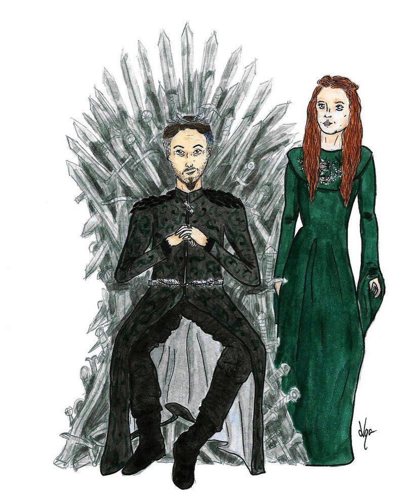 Pretty Picture (Petyr Baelish on the Iron Throne)