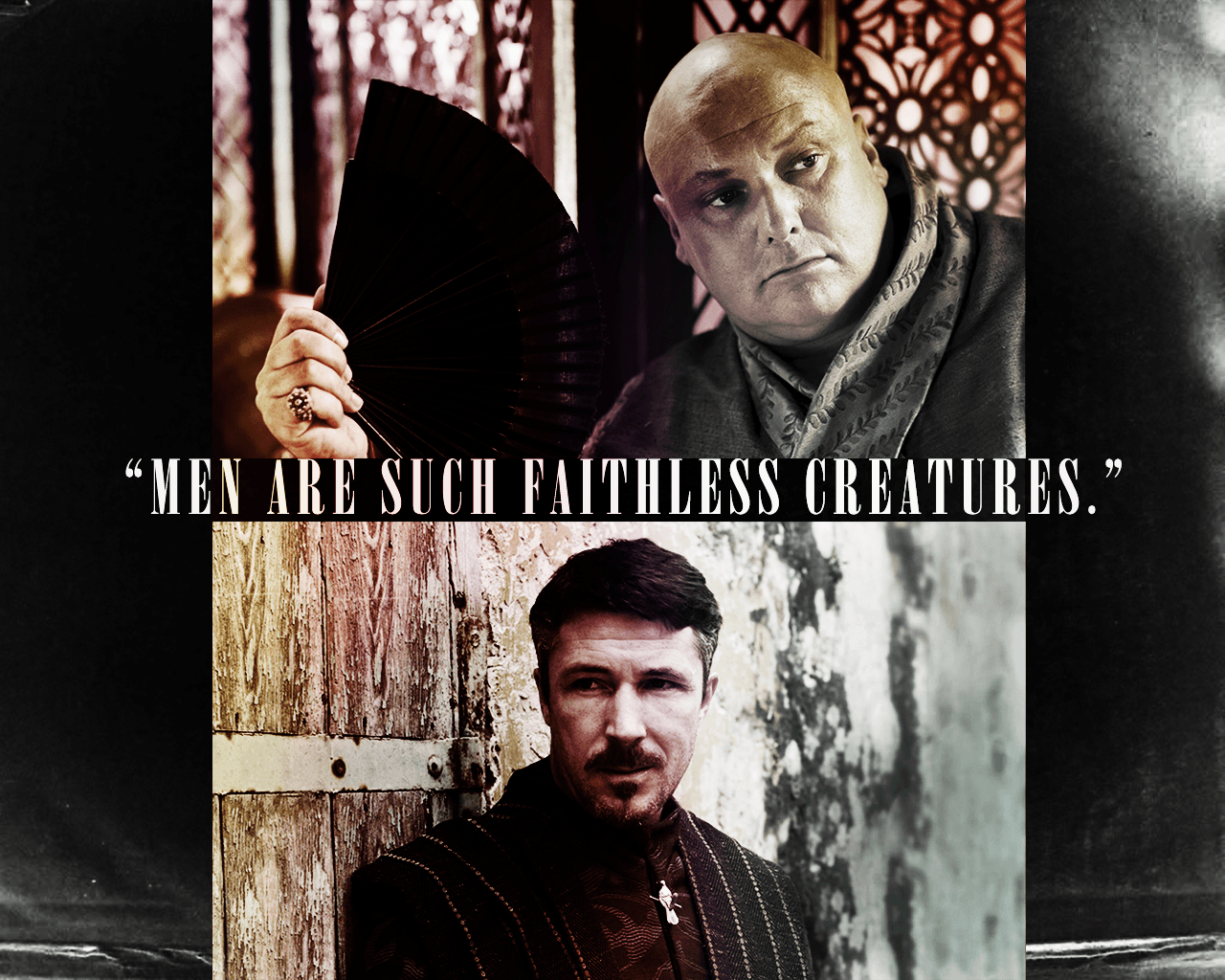 varys and petyr. game of thrones. Petyr baelish and Gaming