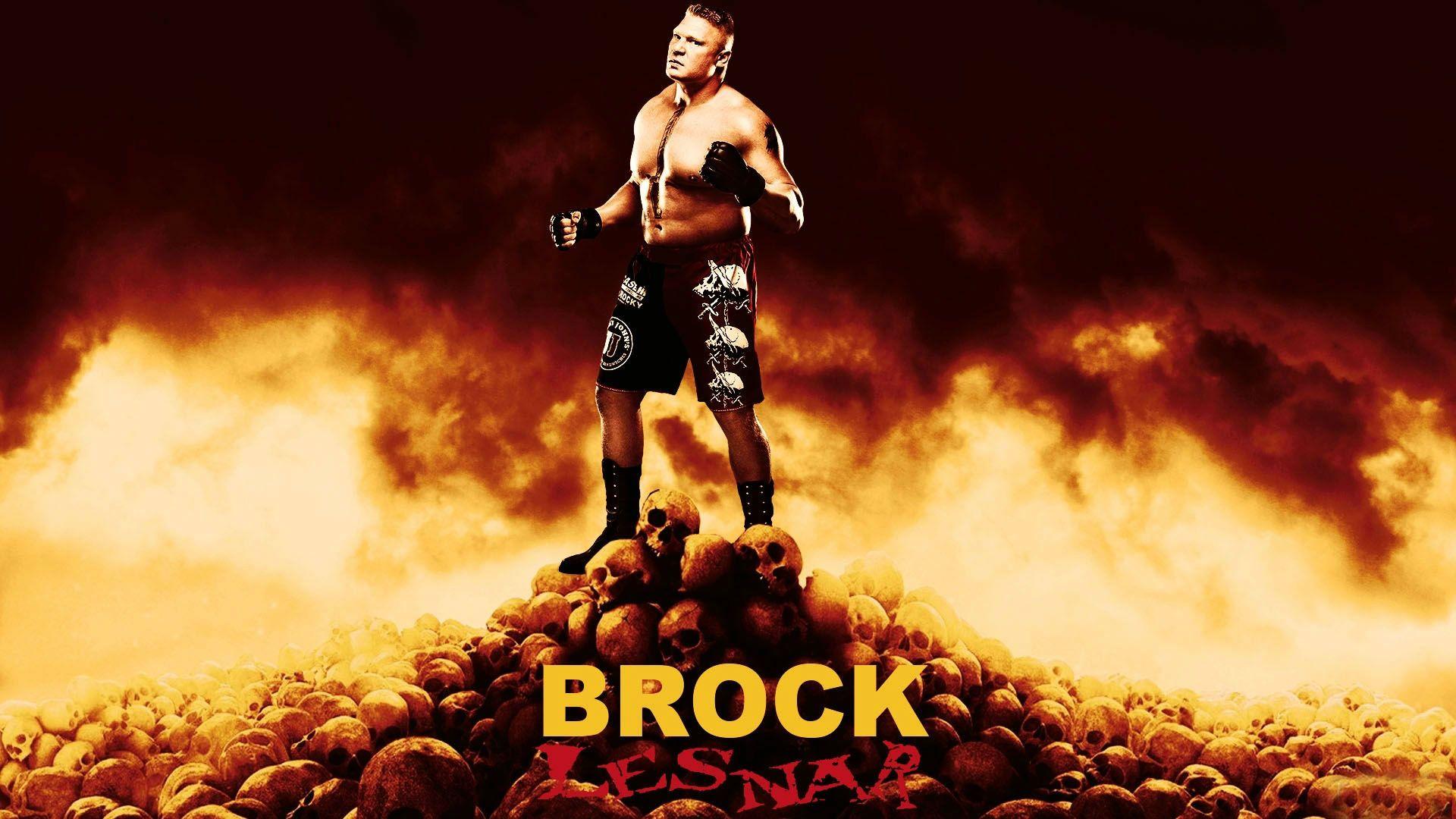 Brock Lesnar Widescreen HD Wallpaper