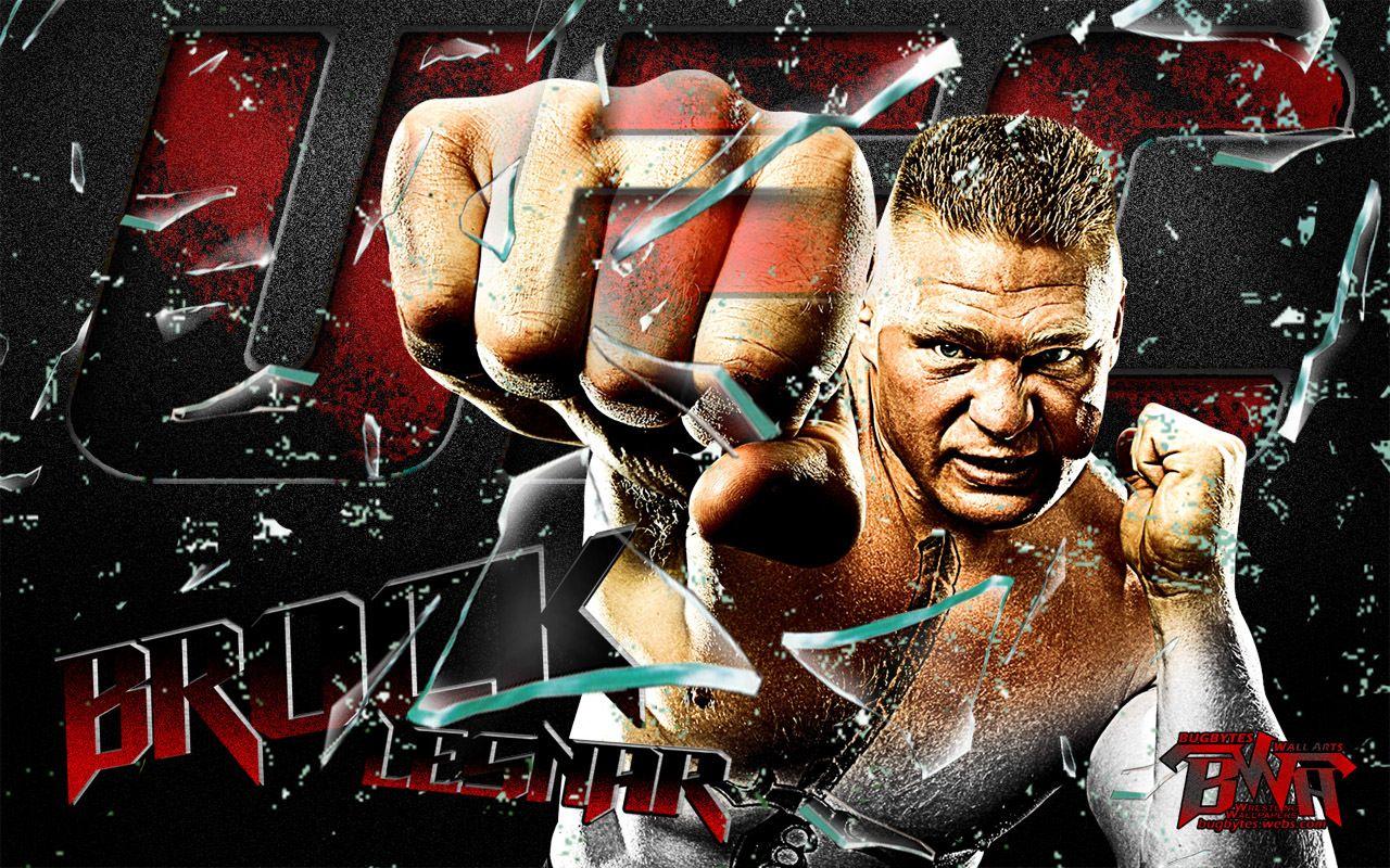 All About Wrestling: Brock Lesnar 2013 HD Wallpaper