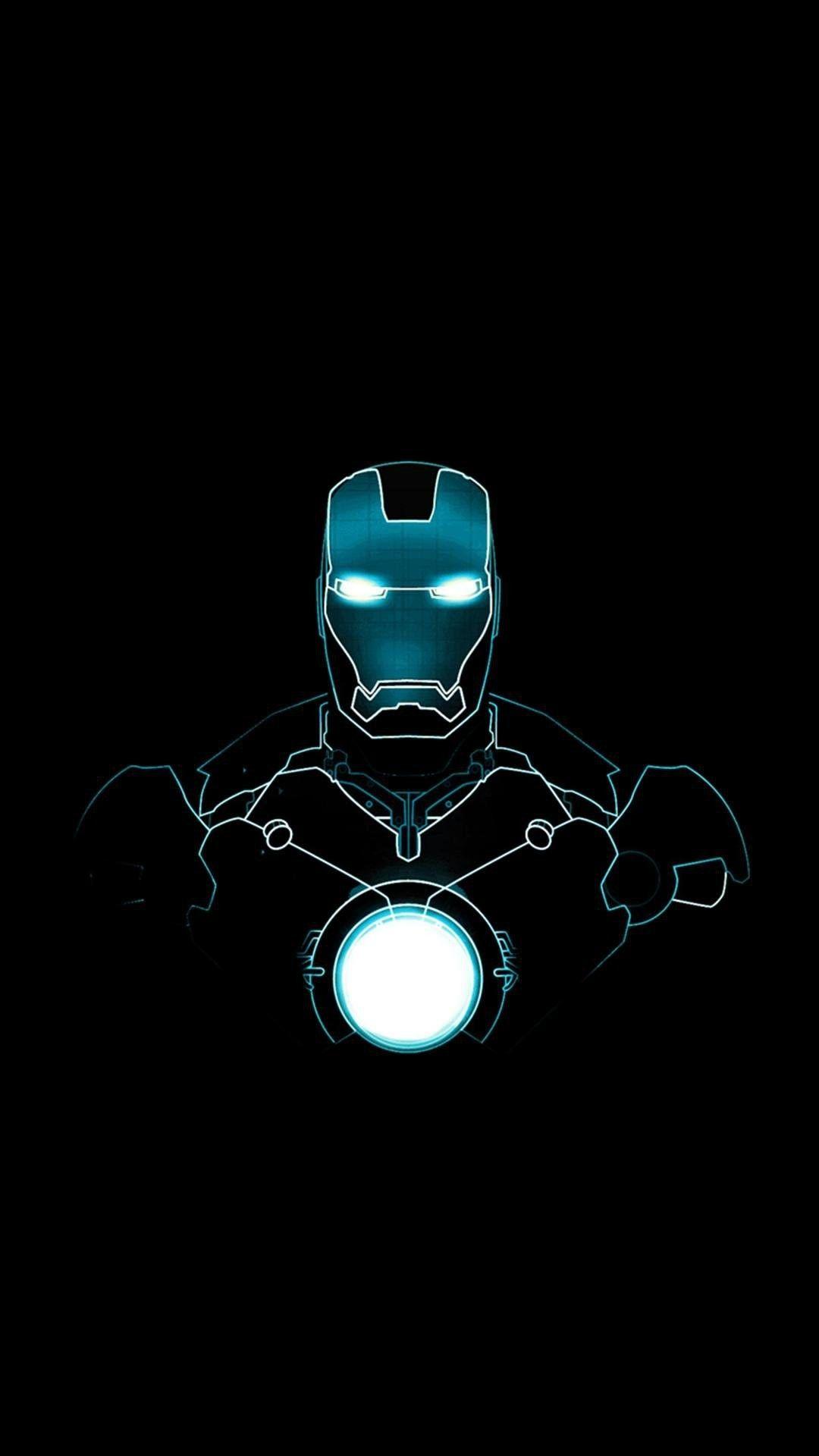 iron man logo wallpaper