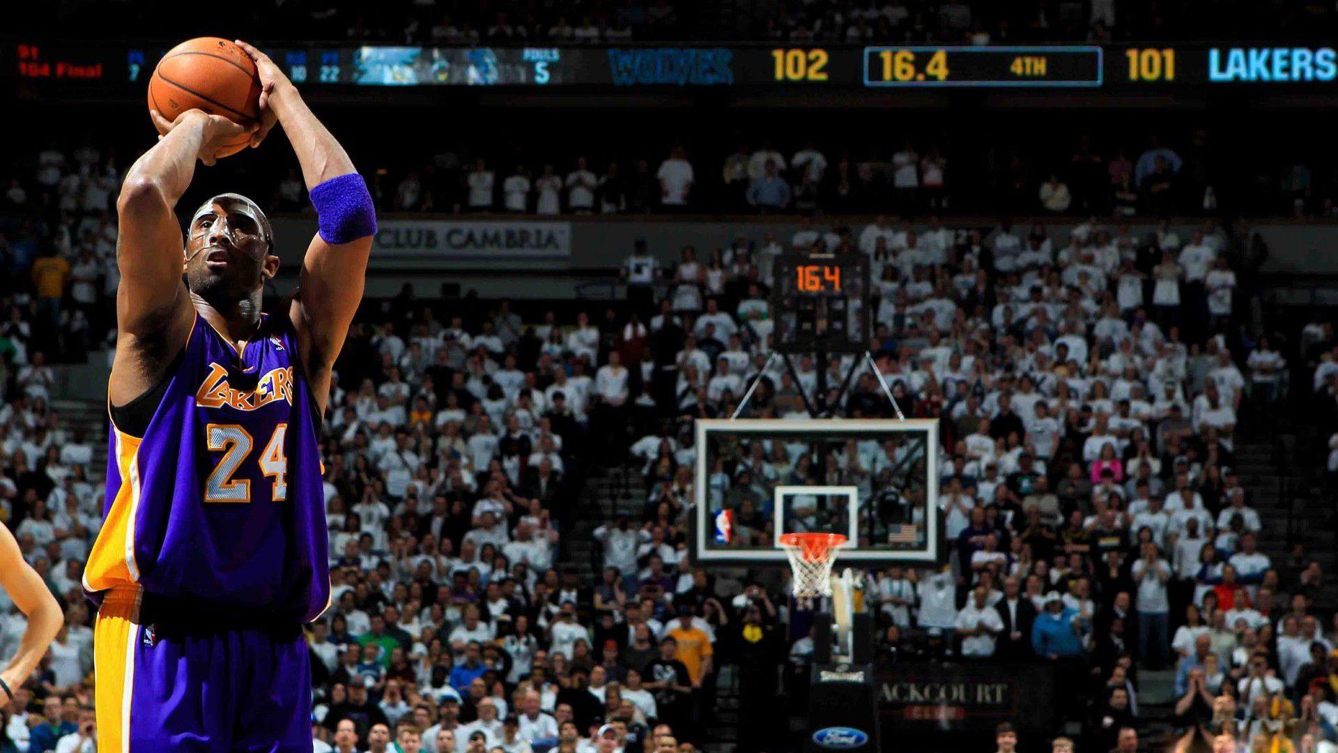 Nba Basketball Kobe Bryant Wallpaper Hd Background