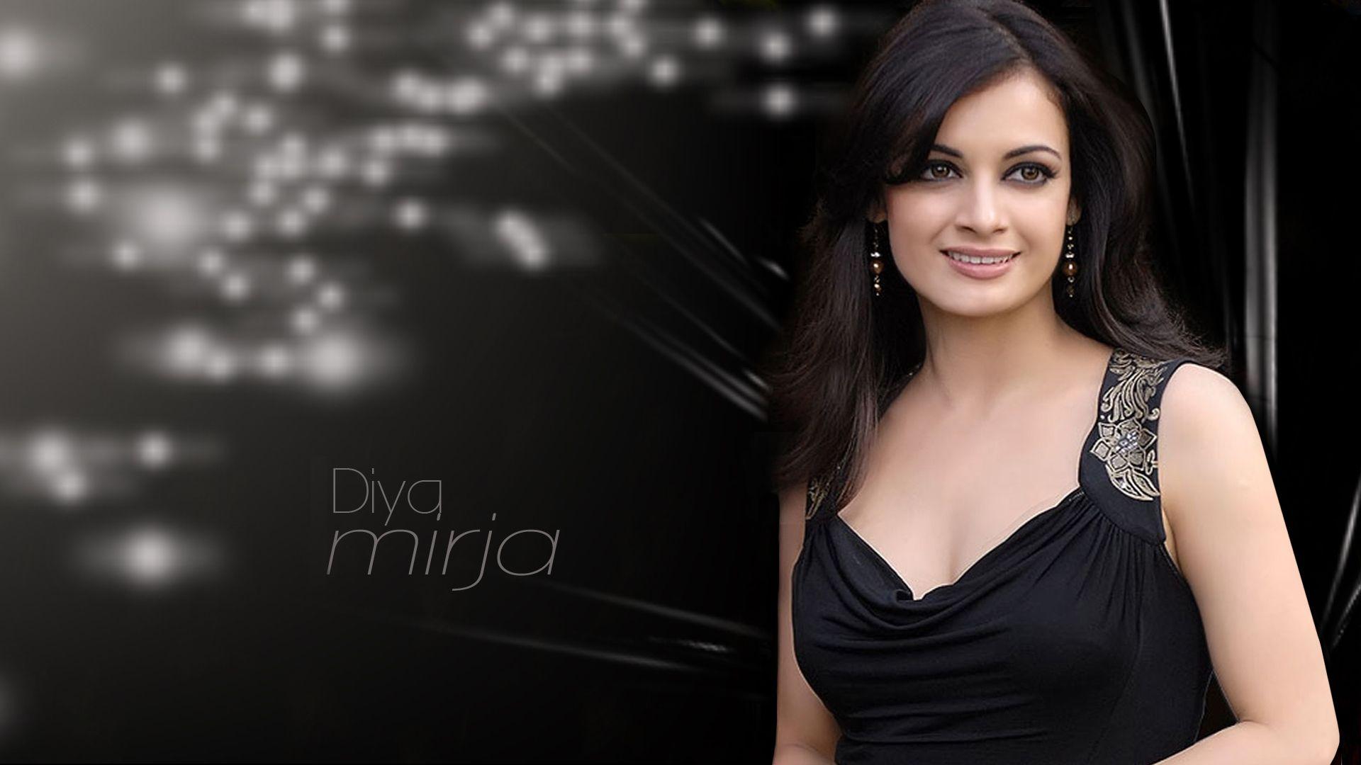 Bollywood actress HD wallpaper 1080p Diya Mirja 1080p