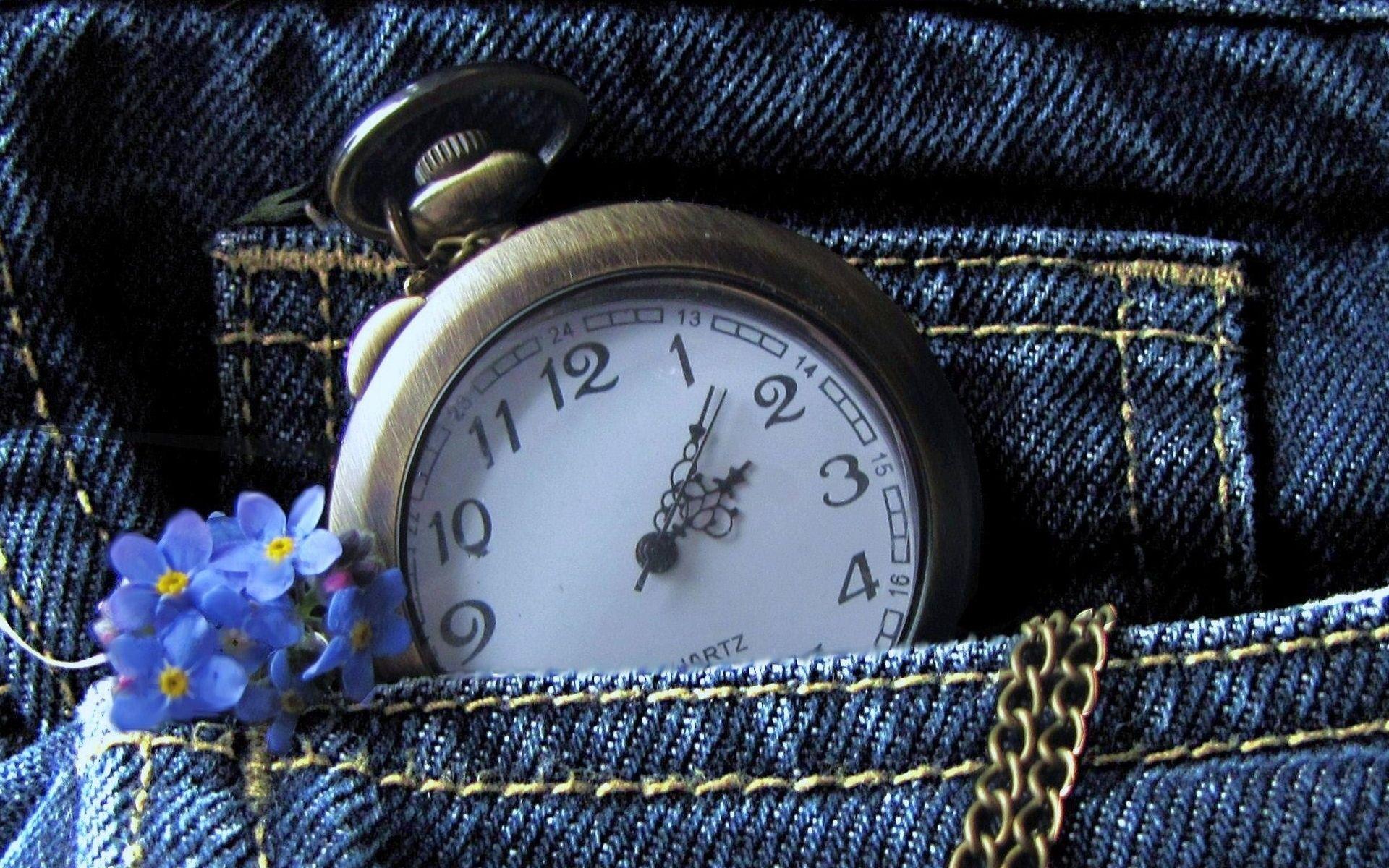 Jeans Pocket In Watches Wallpaper