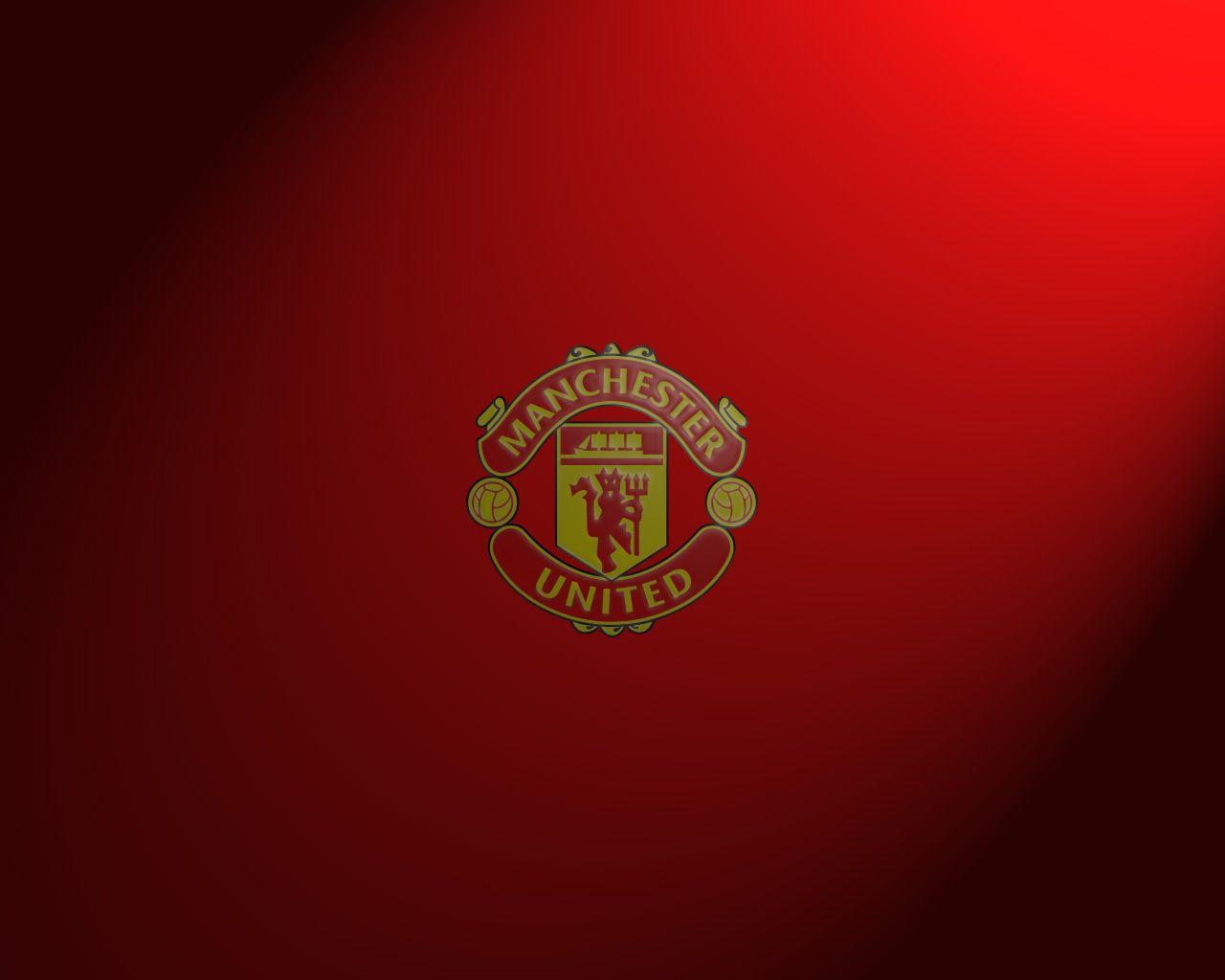 Manchester United Logo Wallpaper HD Wallpaper 1280x1024