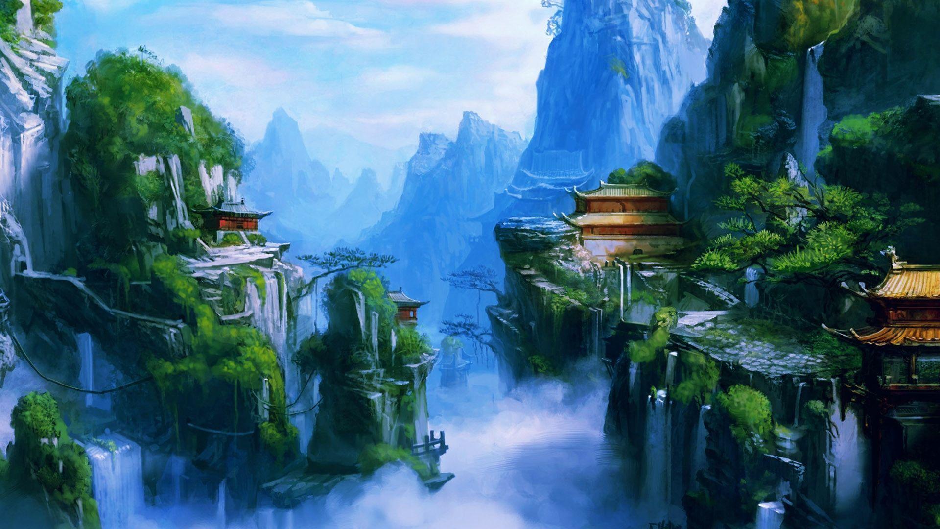 3D Nature Background