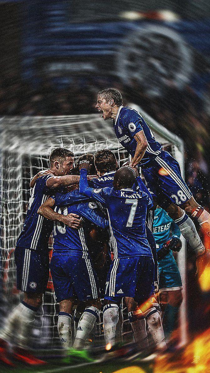 Chelsea FC lockscreen wallpaper