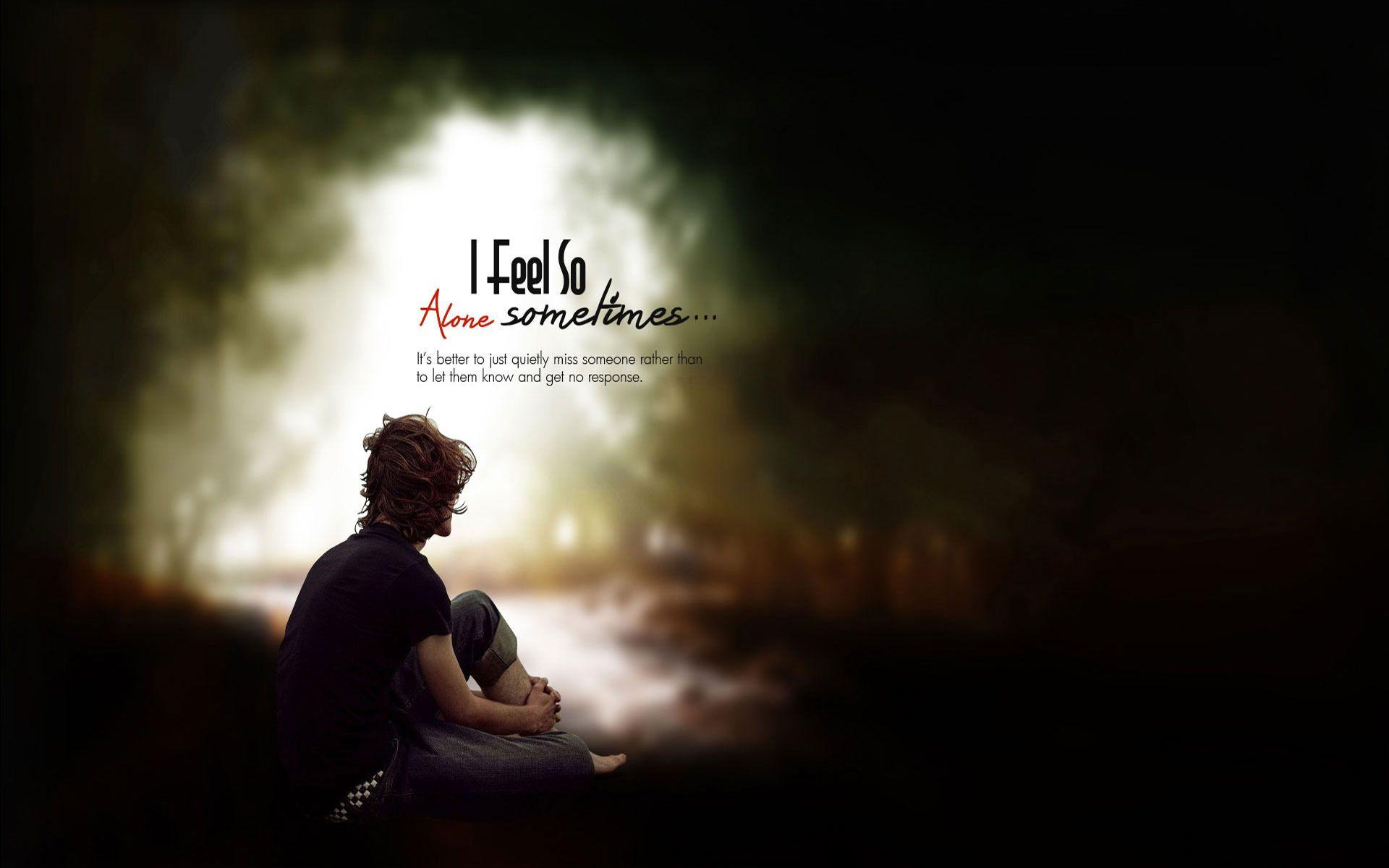 Heart Touching Sad Boy Wallpaper. Alone Boy Sad Image