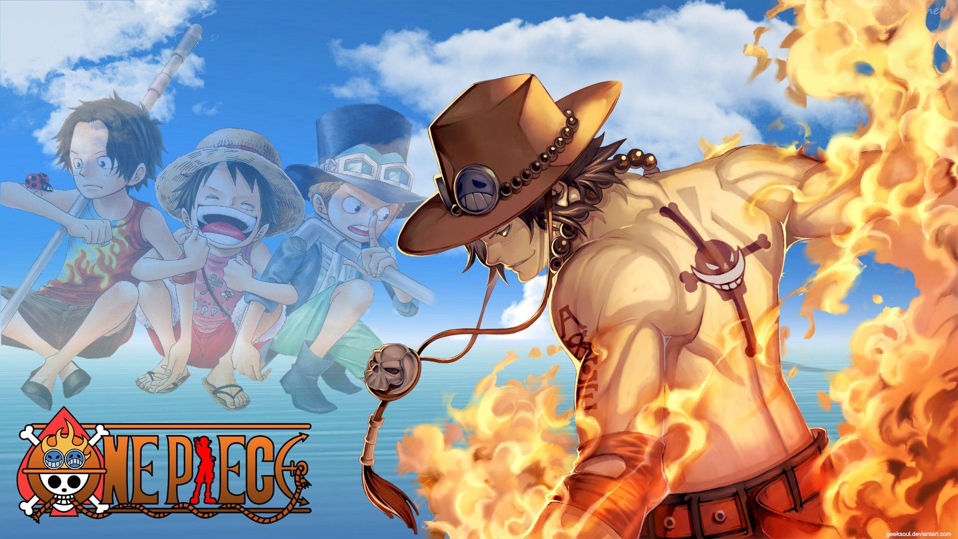 One Piece Ace HD Wallpaper by Geeksoul. Daily Anime Art