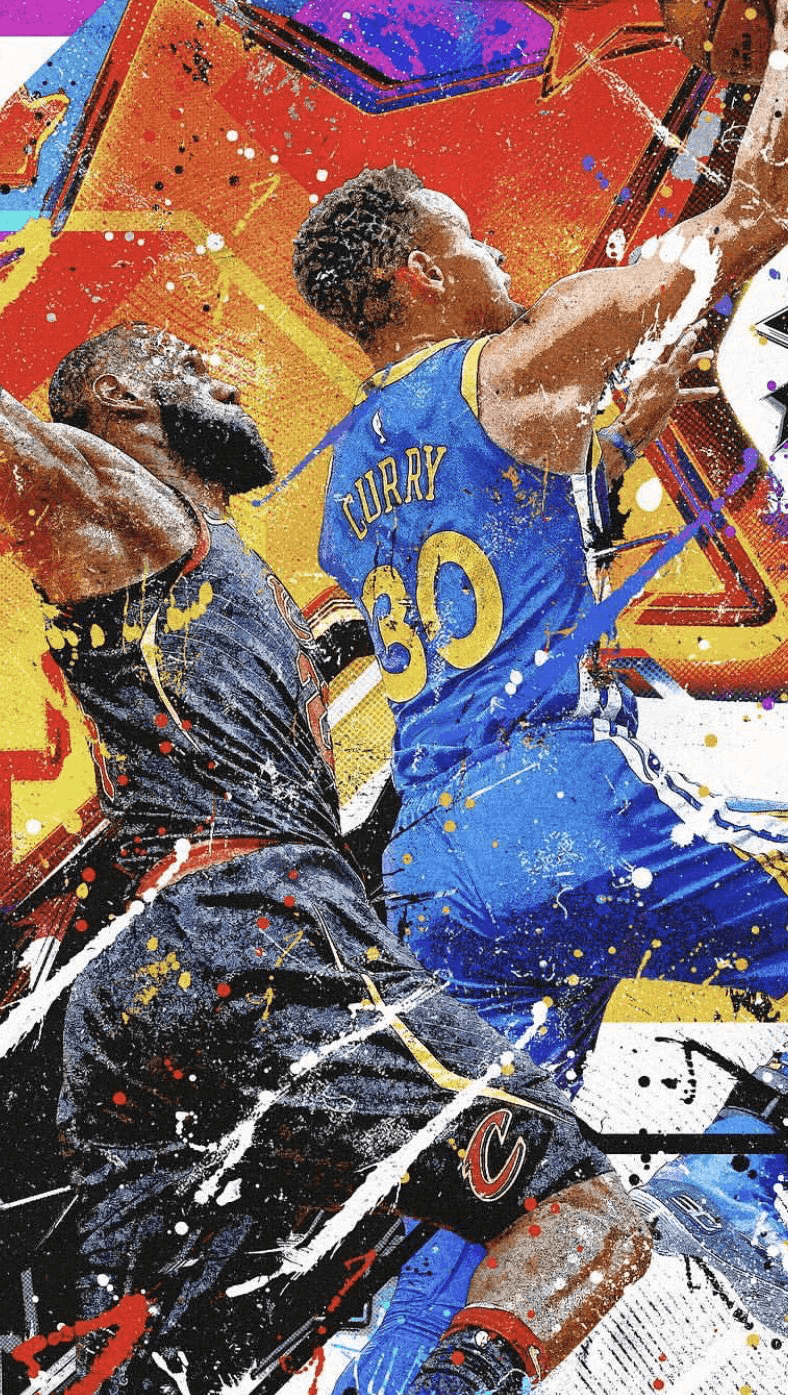 NBA. Nba art, Nba basketball art, Nba wallpaper