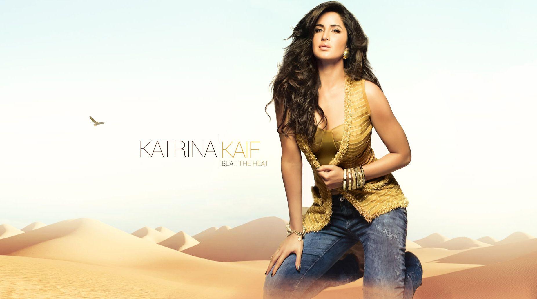 Katrina Kaif latest desert photohoot with jeans