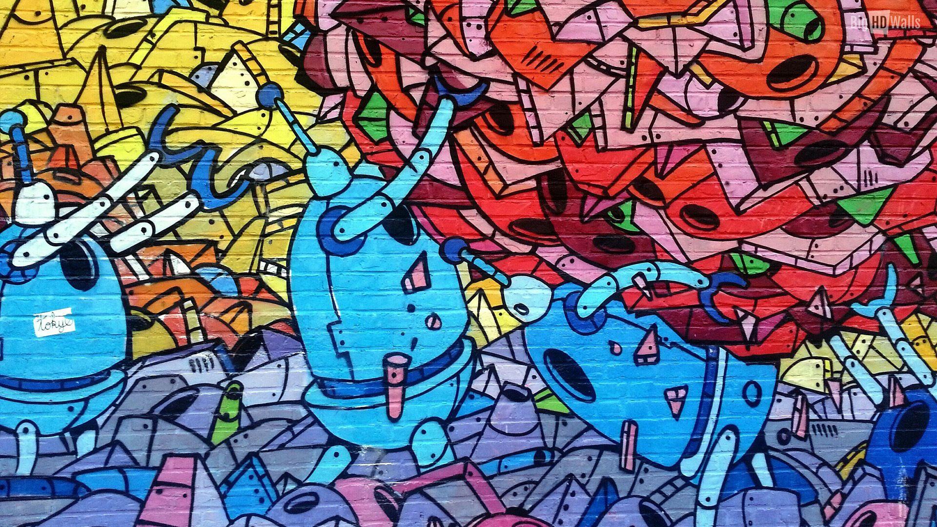 Free Graffiti Art Wallpaper HD Resolution