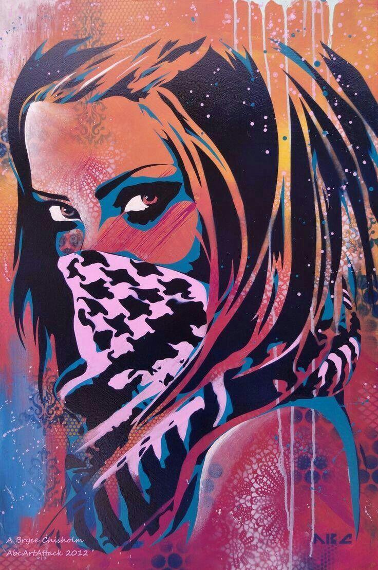 Gangster Graffiti Wallpaper Hioster Gangster Girl With Mask #free