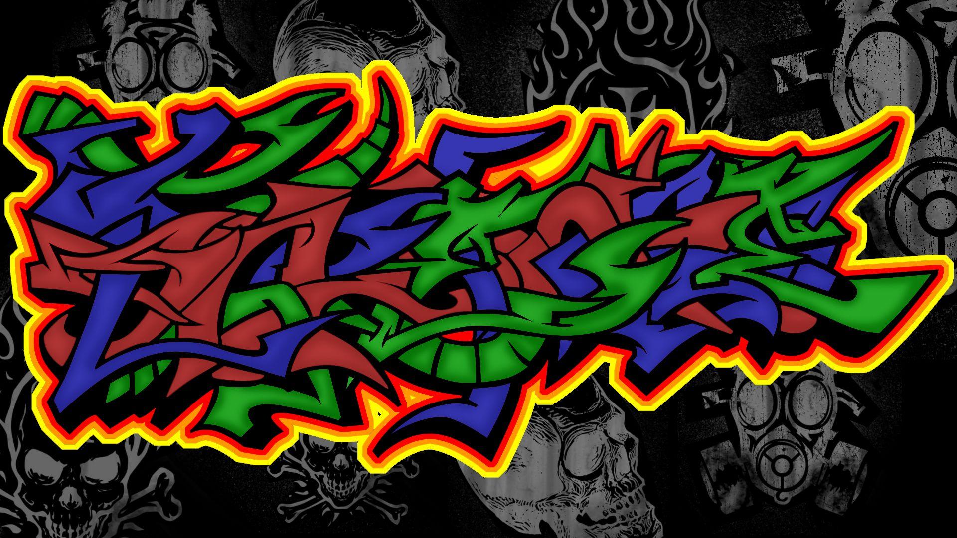Music Graffiti HD Wallpaper Desktop