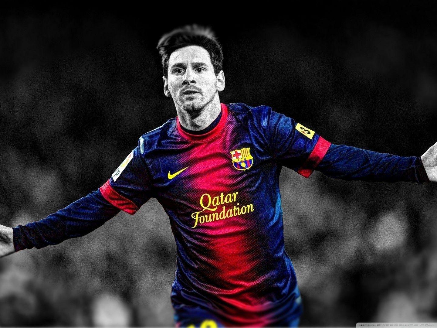 Lionel Messi ❤ 4K HD Desktop Wallpaper for 4K Ultra HD TV • Wide