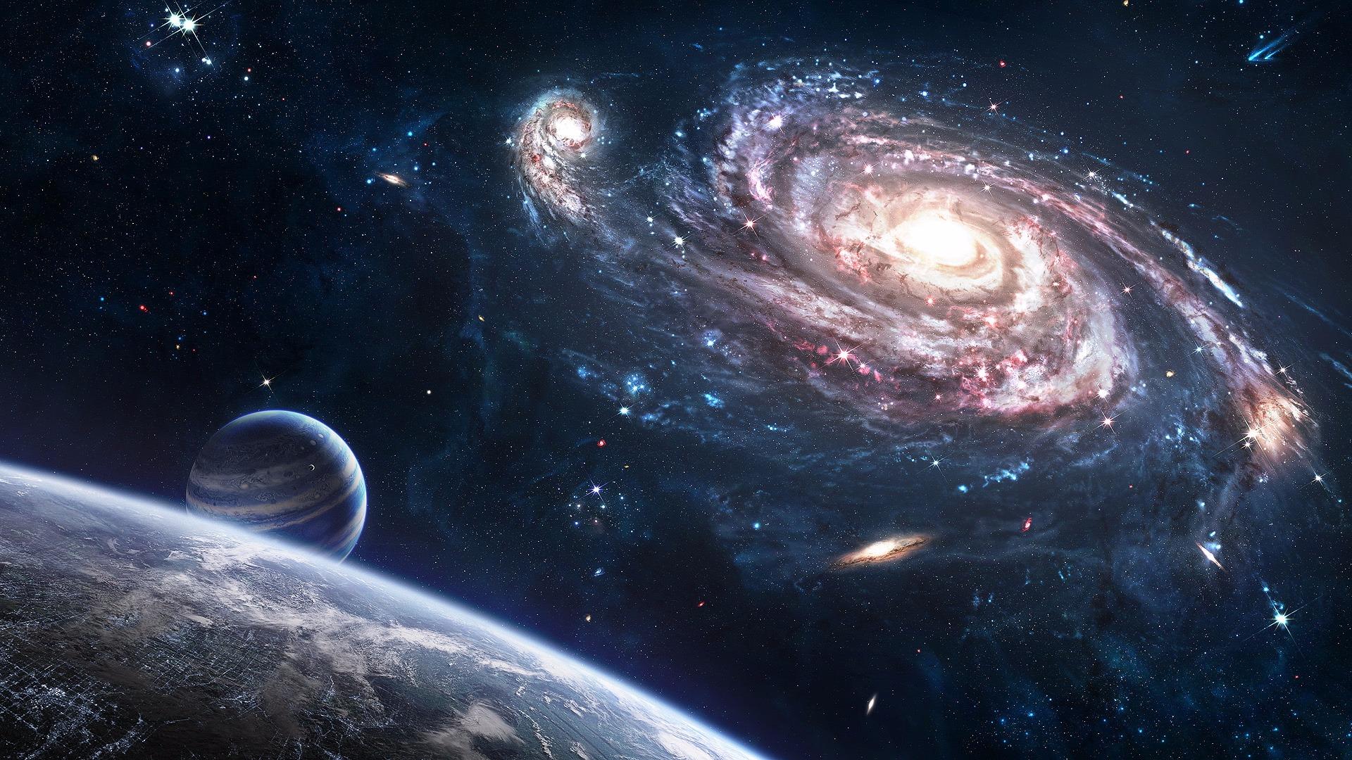 Andromeda Galaxy Wallpaper. Wallpaper Studio 10. Tens of thousands