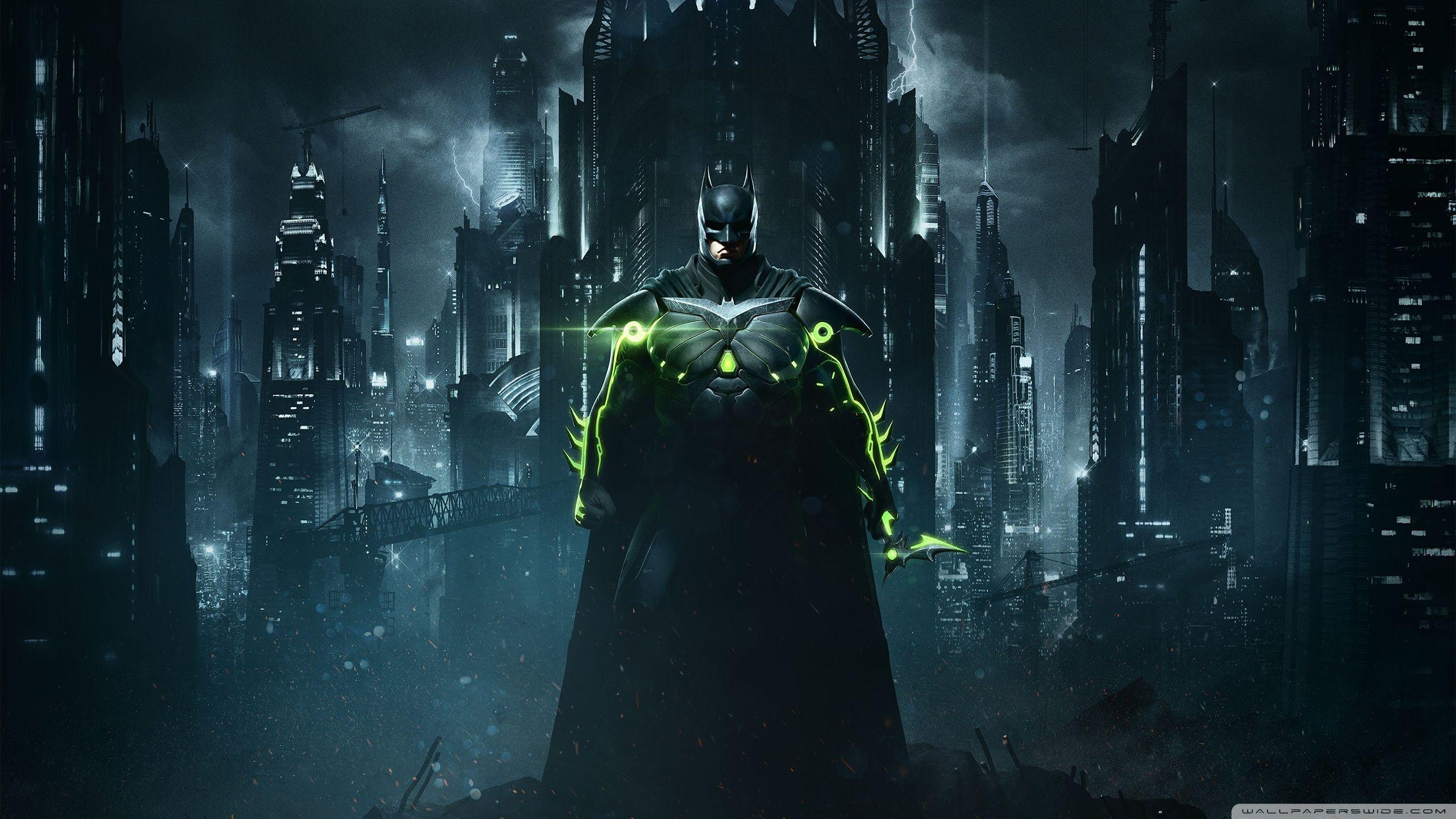 Injustice 2 Batman ❤ 4K HD Desktop Wallpaper for • Wide & Ultra