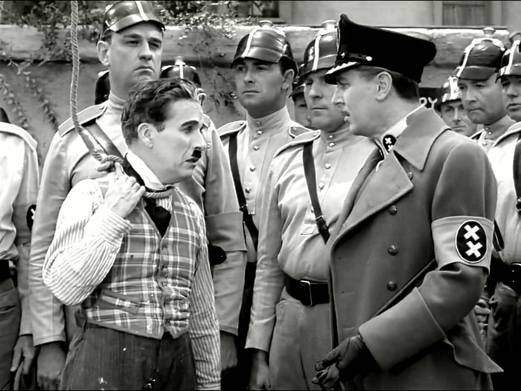 Charlie Chaplin the GREAT DICTATOR i'm a vegetarian sense