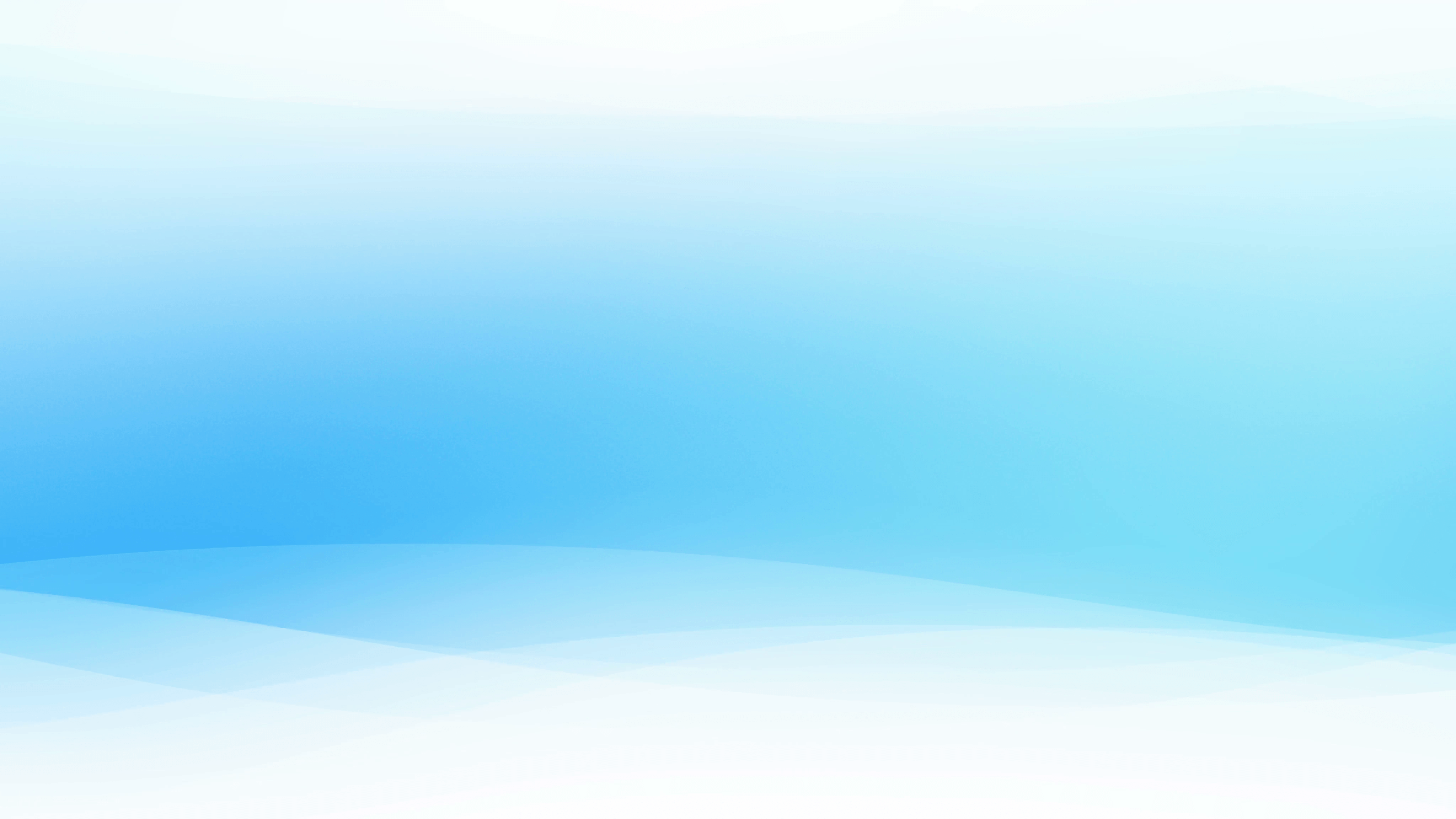 Abstract white transparent waves in motion on gradient blue