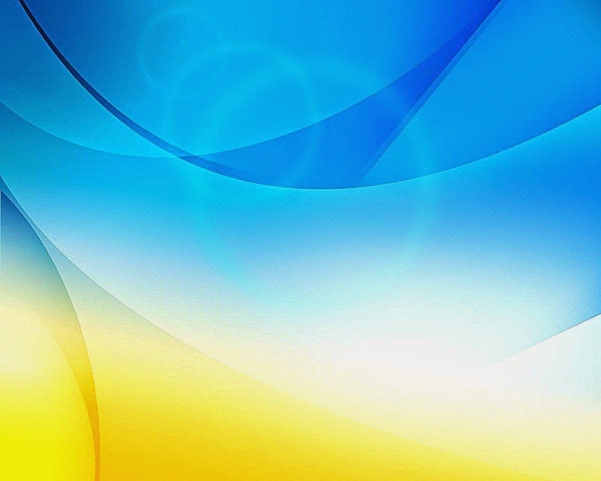 blue and yellow design