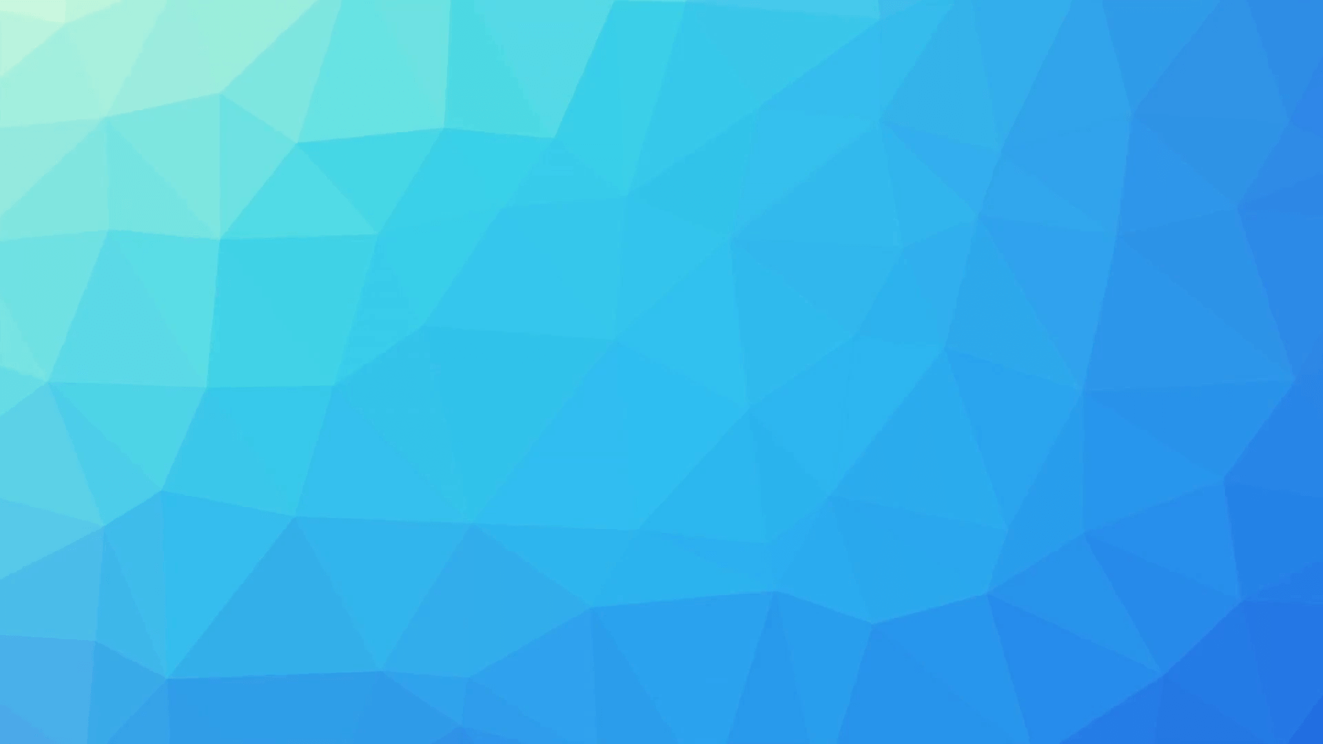 Blue turquoise gradient polygon shaped background zoomed in