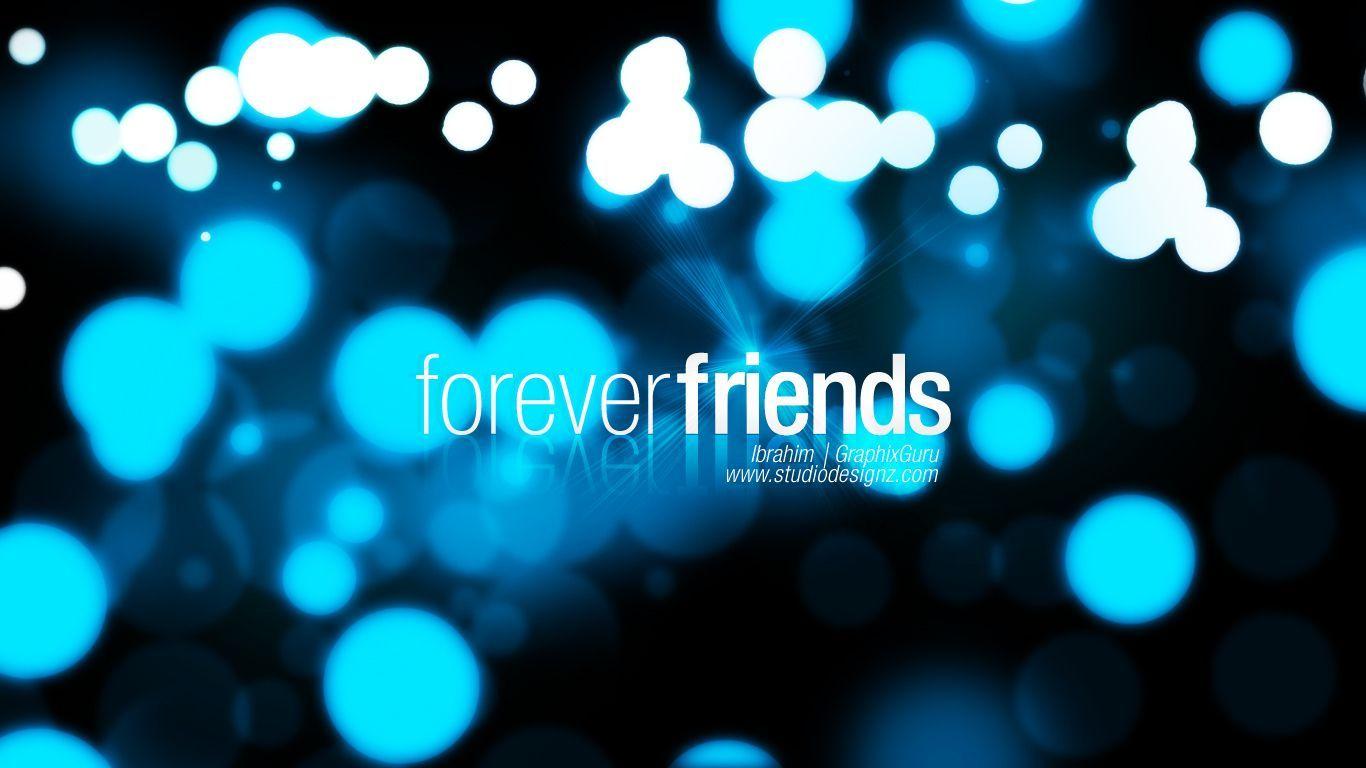 Friends forever, everlasting friendship unusual vector logo combined with  two symbols of infinity and human hands. | CanStock
