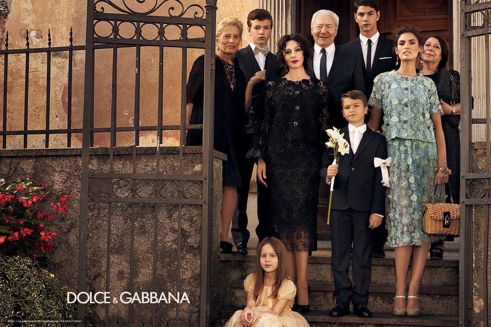 Download wallpaper bianca balti, monica bellucci, dolce & gabbana