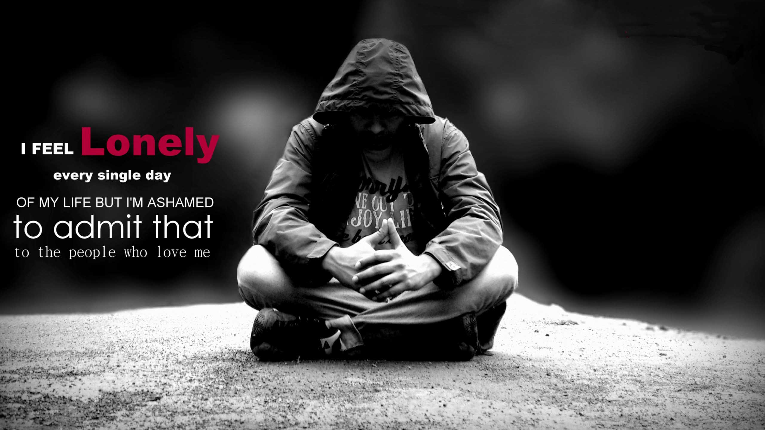 alone boy wallpaper with quotes