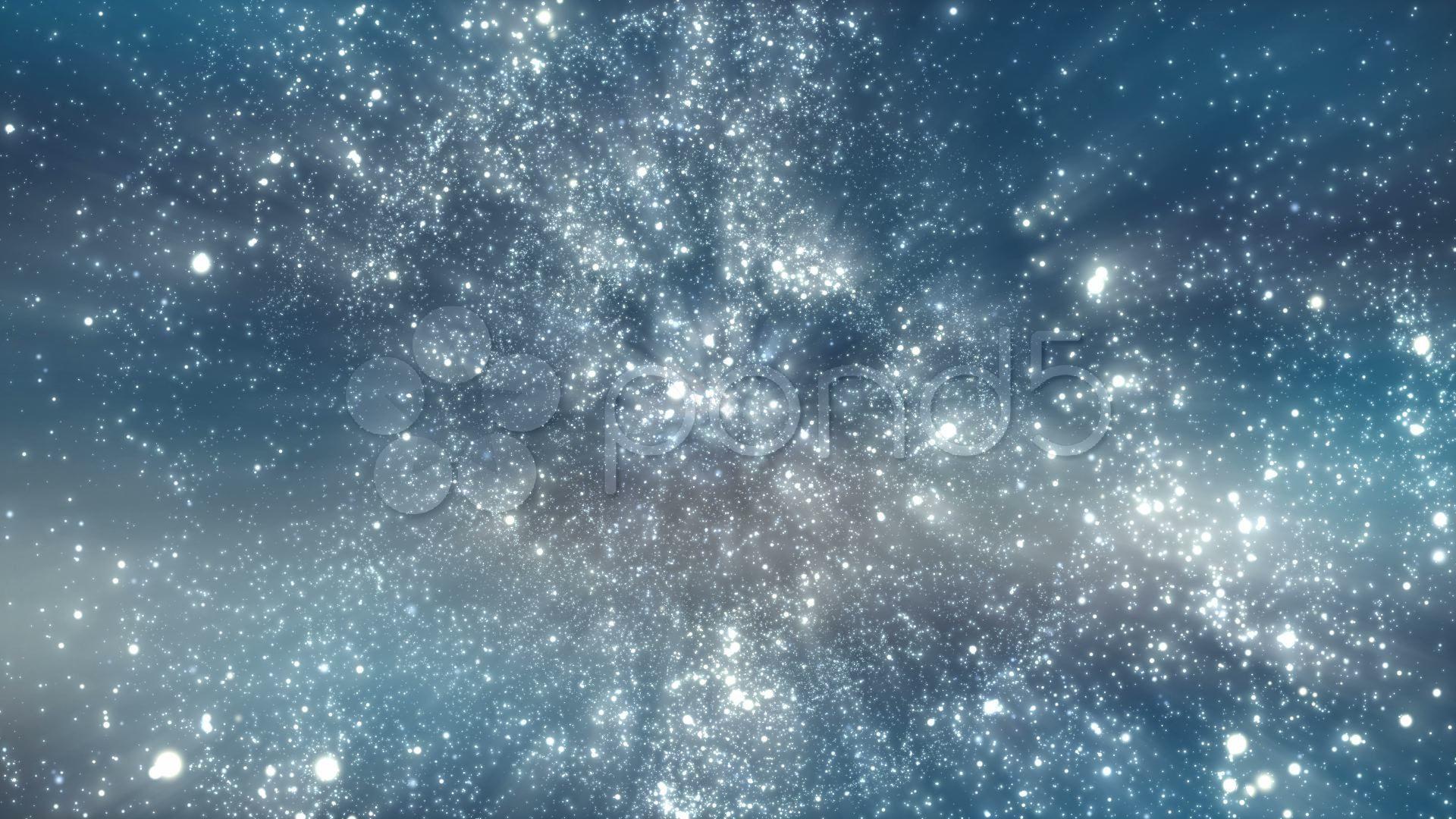 Video: Space background with spinning camera 29.97 fps