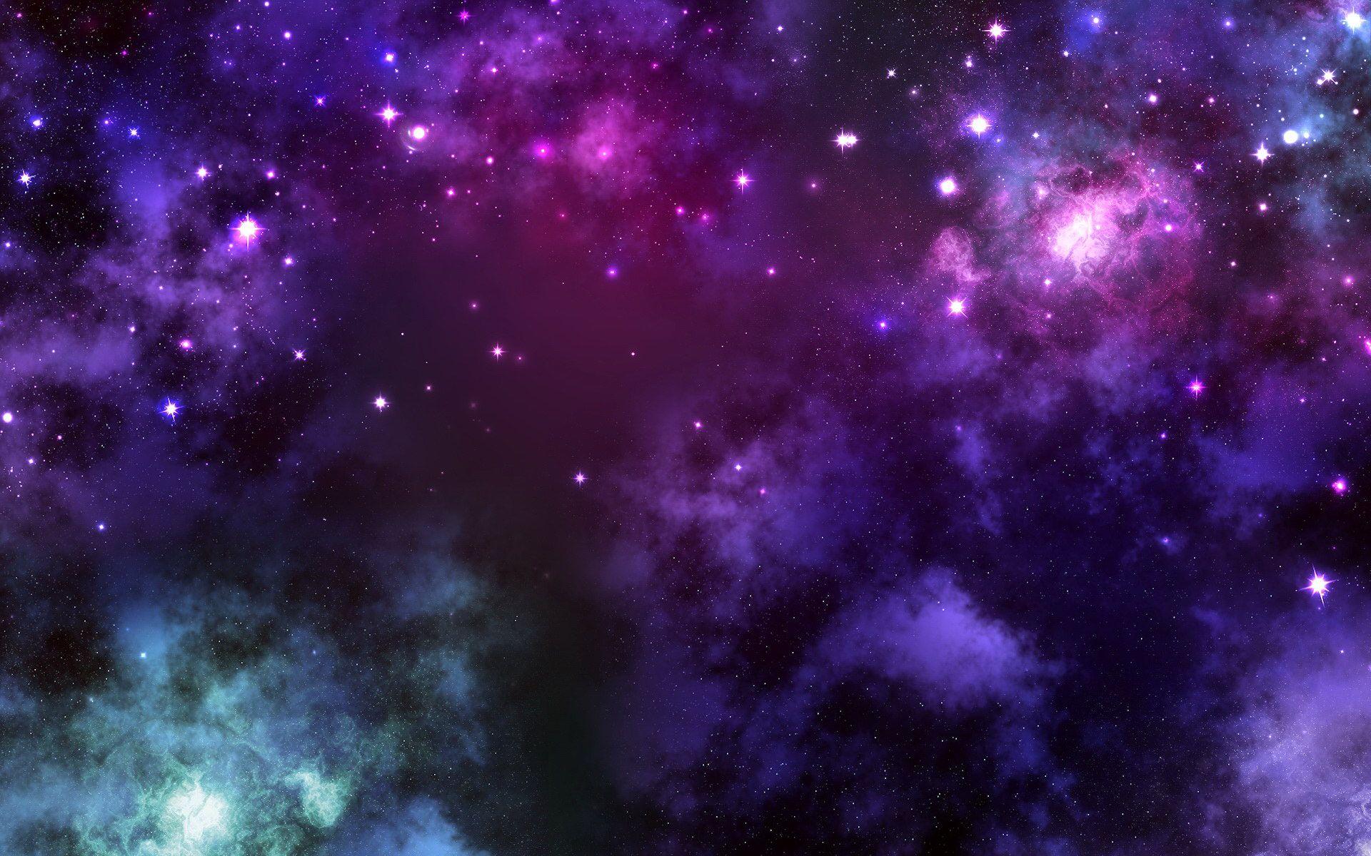 HD Space Background Wallpaper