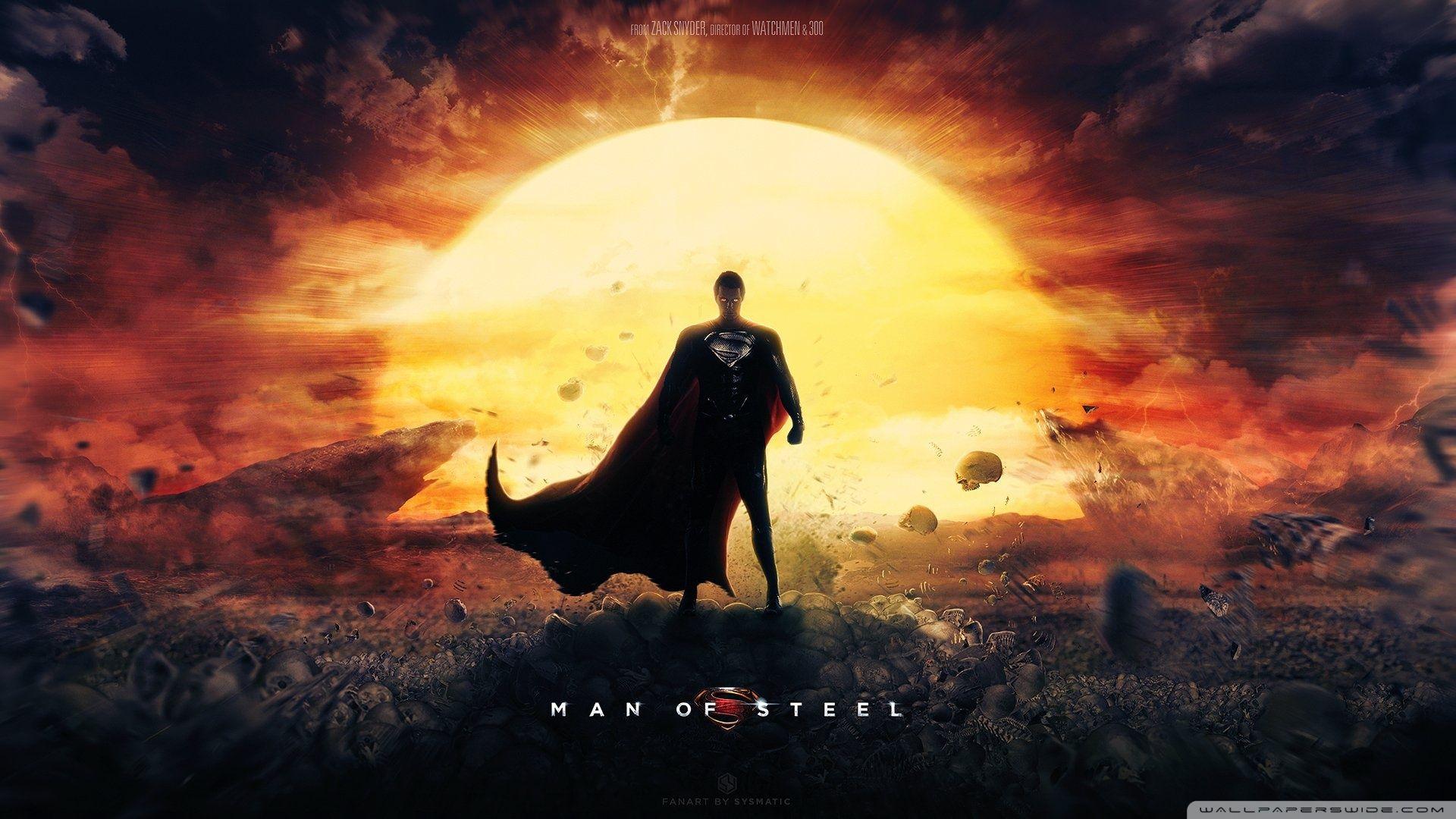 Man Of Steel Wallpaper Superman Movie ❤ 4K HD Desktop Wallpaper
