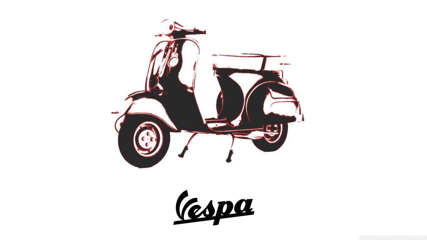 Vespa Piaggio 3D Emblem Sticker *32mm - Moped Division