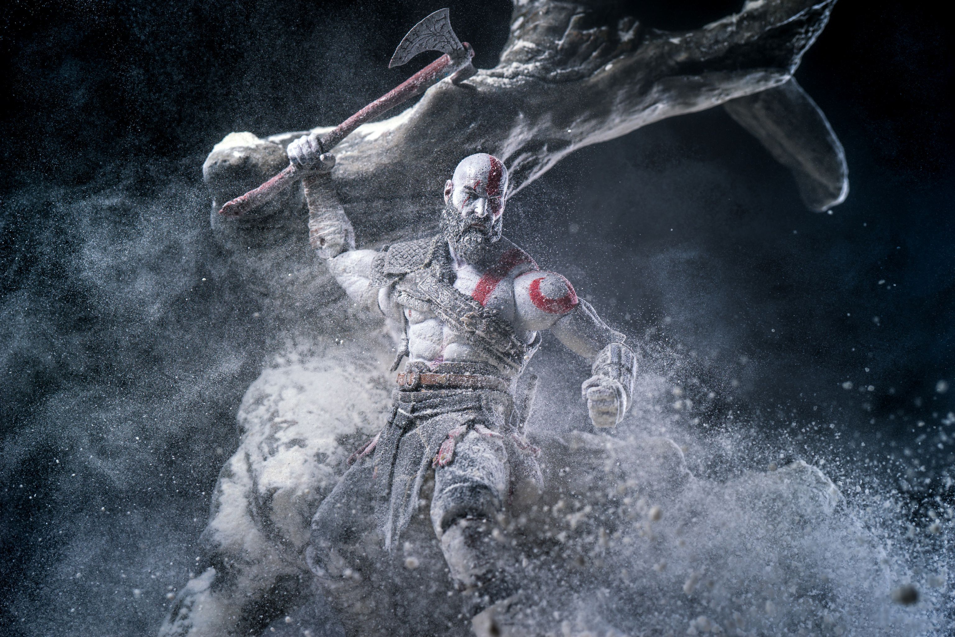 Wallpaper Kratos, God of War, HD, Games