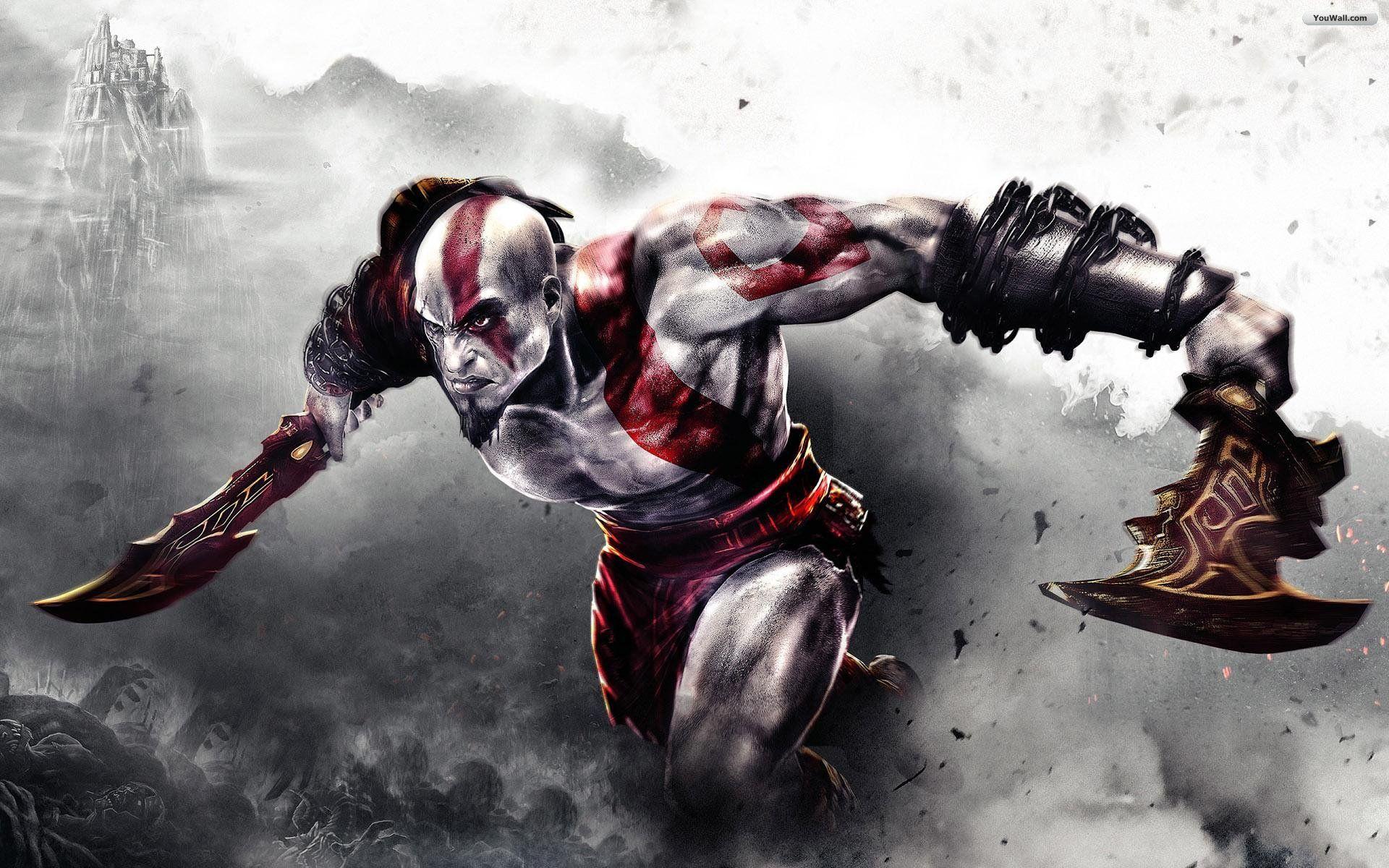 God Of War Kratos wallpaperx1200