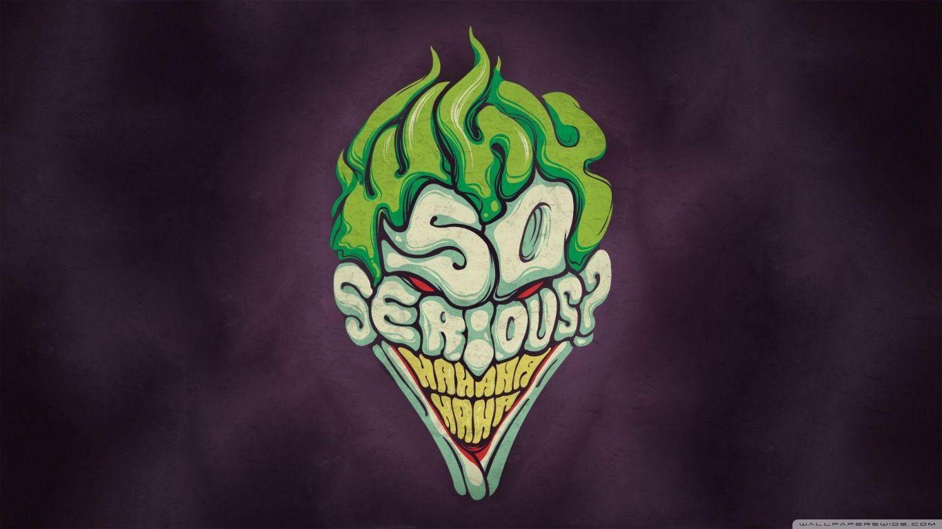 Joker Why So Serious Wallpaper Joker Why So Serious ❤ 4K HD Desktop