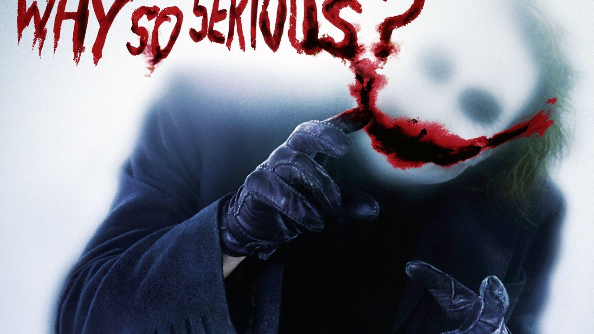 Joker Wallpapers Why So Serious - Wallpaper Cave