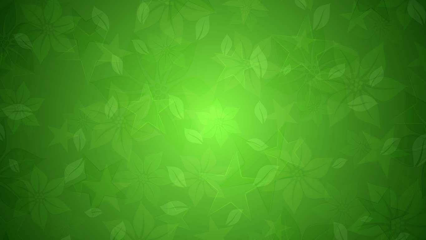 Green Background 11 - [1366x768]