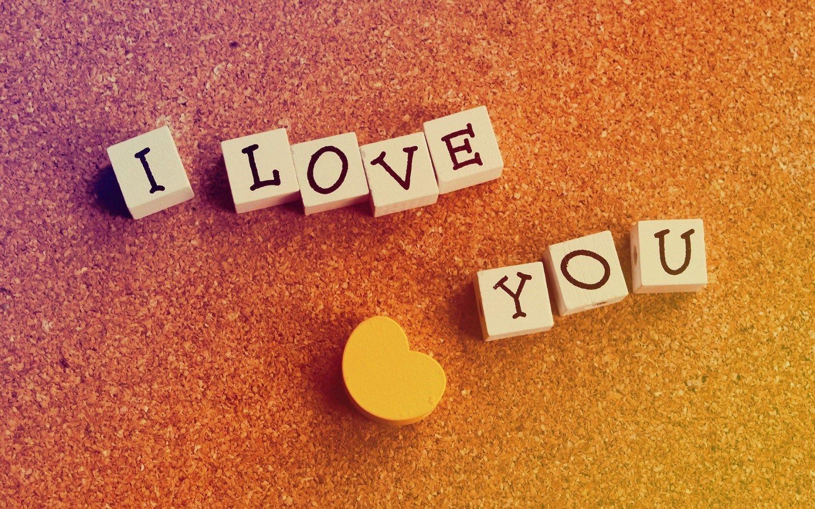 I Love You Wallpaper 15459 1680x1050 px