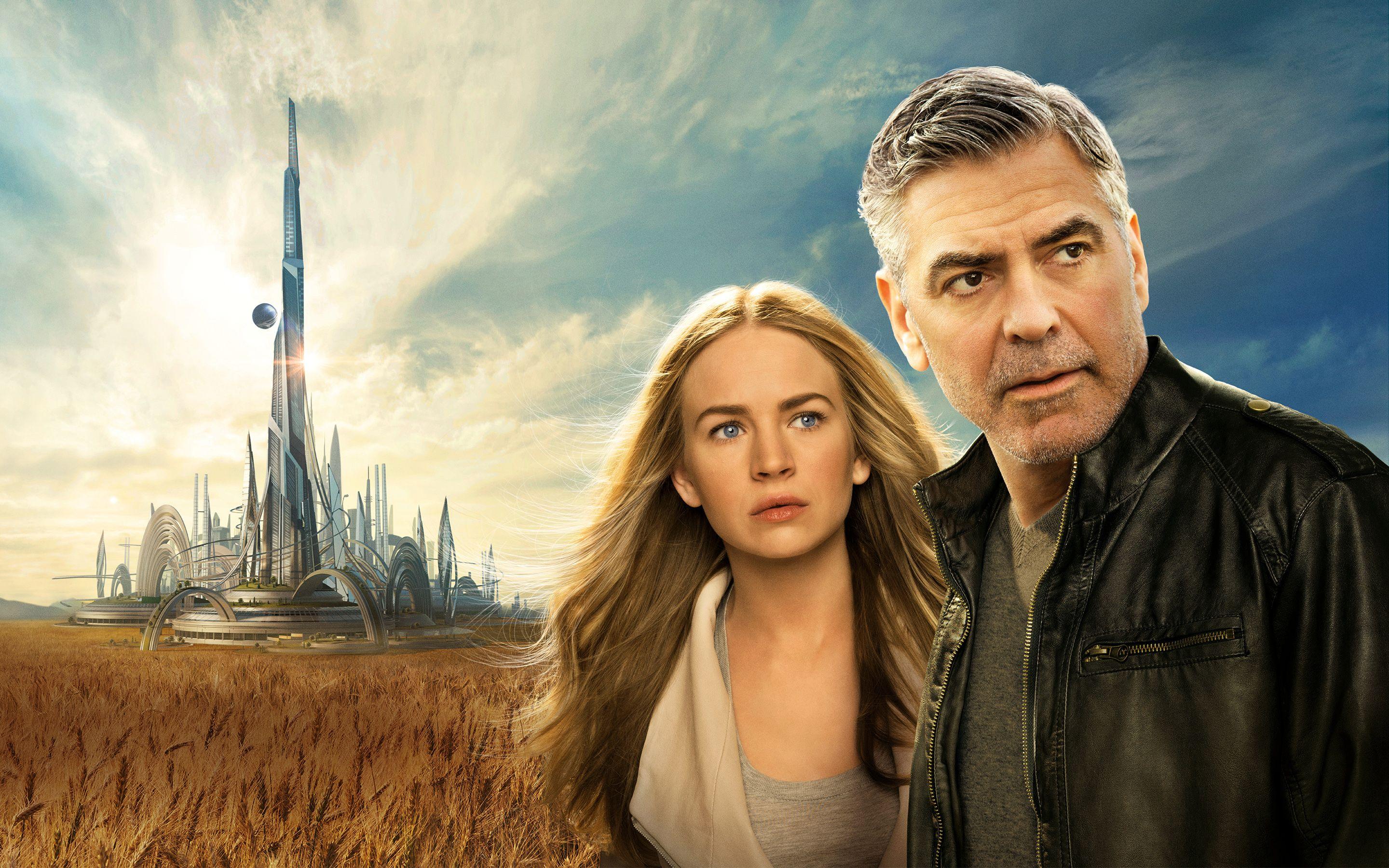 Britt Robertson George Clooney Tomorrowland Wallpaper. HD